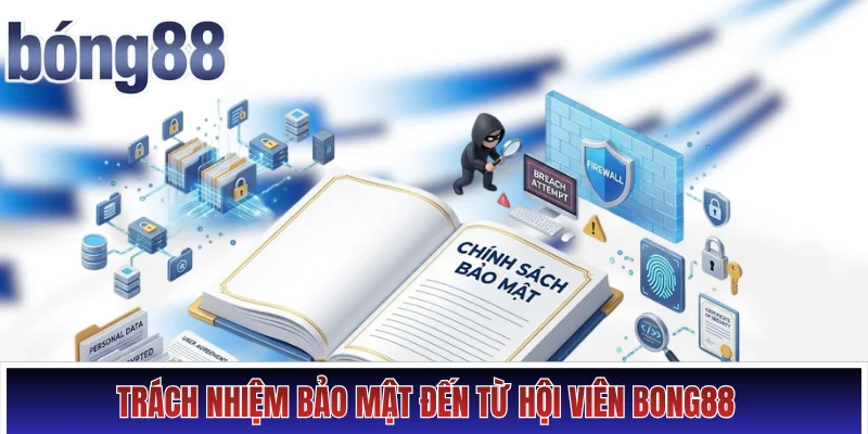 Trách nhiệm bảo mật đến từ hội viên Bong88 