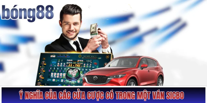 Ý nghĩa của các cửa cược có trong một ván Sicbo 